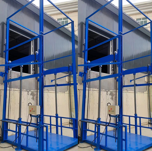 营口导轨式升降货梯